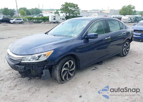 2016 Honda Accord Ex-L z USA, uszkodzony, nr VIN 1HGCR2F9XGA022436